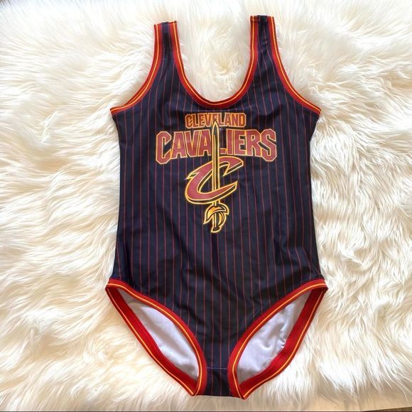 NBA Tops - NBA Cleveland Cavaliers Bodysuit medium cheerleader cosplay Halloween costume